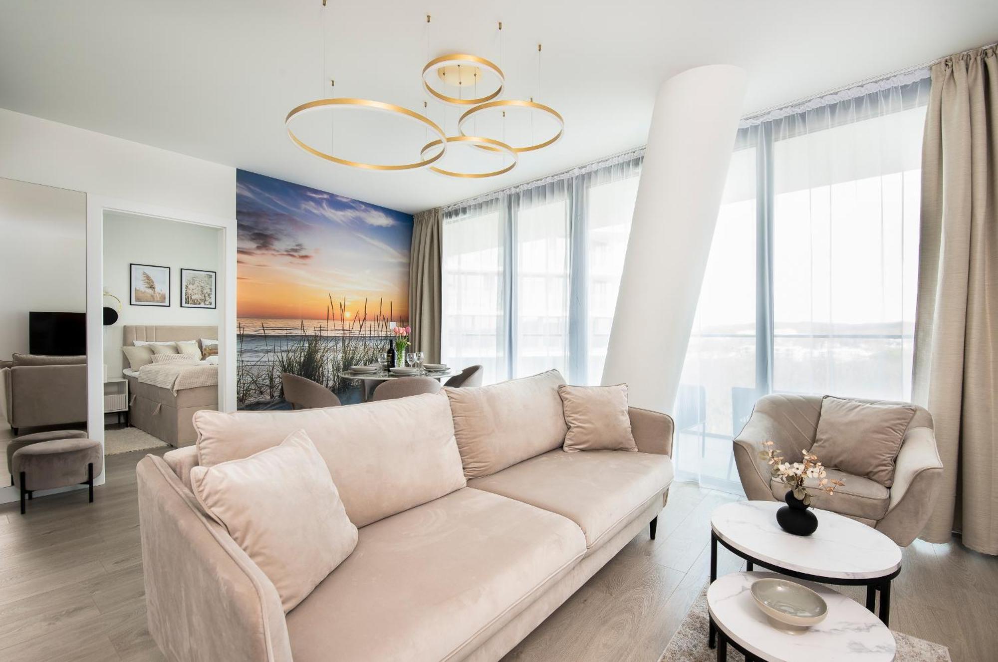 Apartment Wave Panorama 8th Floor Sea View Miedzyzdroje